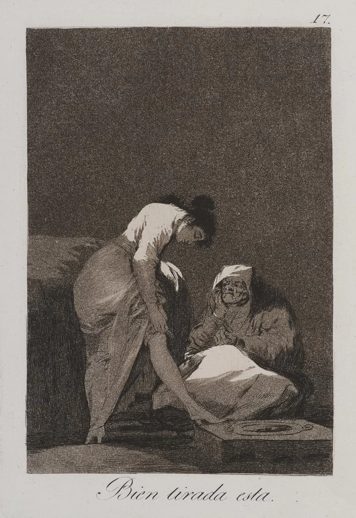 Francisco de Goya y Lucientes - E' ben teso, Brooklyn Museum of Art, New York